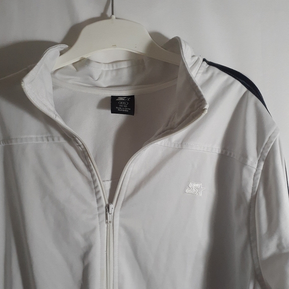 Starter Zip Up Jacket White 2XL {50-52} - Picture 2 of 11
